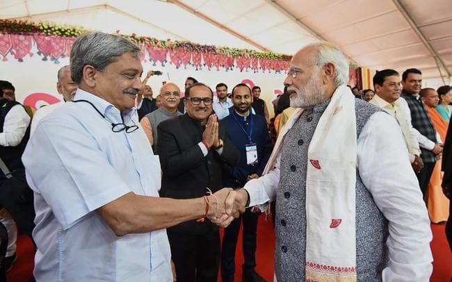 #RIPParrikar : तसवीरों में मनोहर पर्रिकर