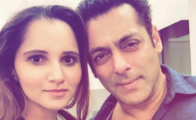 सलमान खान से मिलने पहुंची सानिया मिर्जा, तसवीर शेयर कर कही ये बात...