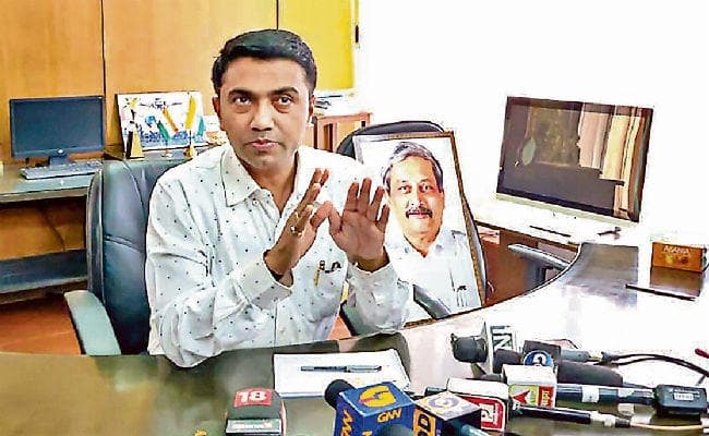 गोवा के नये सीएम आज करेंगे बहुमत साबित