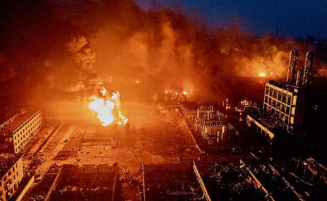 चीन : रासायनिक संयंत्र में विस्फोट, 47 मरे, 32 की स्थिति नाजुक