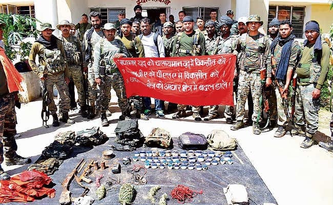 पलामू : नक्सलियों के दो राइफल बरामद