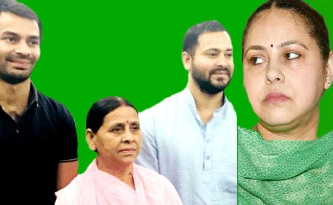 राजद ने आयोग को सौंपी 40 स्टार प्रचारकों की सूची, राबड़ी, तेजप्रताप व तेजस्ची स्टार प्रचारक, मीसा भारती का नाम गायब