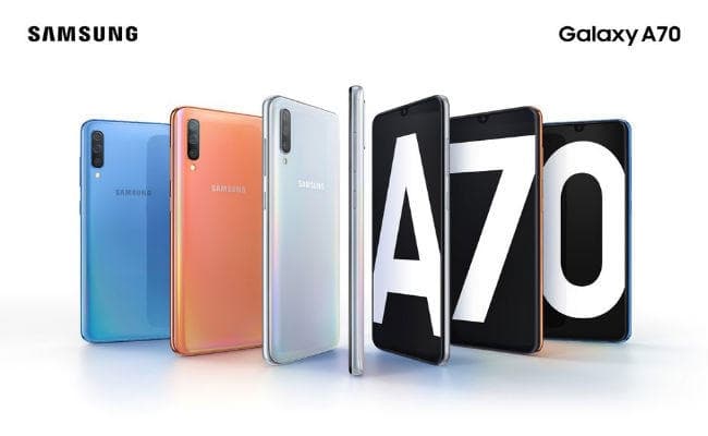 Samsung Galaxy A70 लॉन्च : 32MP सेल्फी कैमरा, 4500mAh बैटरी के अलावा ये हैं खूबियां