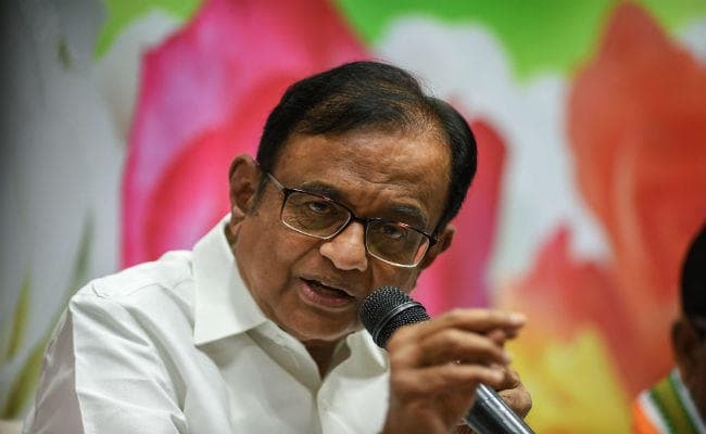 पूर्व वित्त मंत्री चिदंबरम ने कहा, चरणबद्ध तरीके से लागू होगी मिनिमम इनकम स्कीम