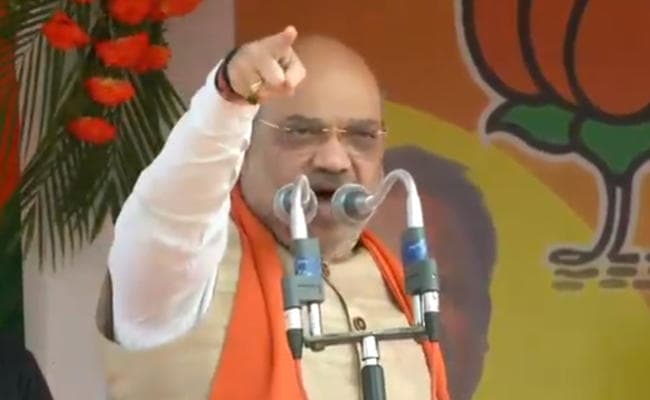 लोकसभा चुनाव 2019 : बंगाल में अमित शाह ने ममता को ललकारा, बोले : NRC लायेंगे, घुसपैठियों को चुन-चुन कर निकालेंगे