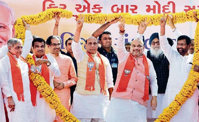 अटल-आडवाणी जहां से रहे सांसद वहां से चुनाव लड़ना सौभाग्य : शाह