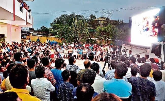 राजधानी के कार्यकर्ताओं ने भी देखा ‘मैं भी चौकीदार’ कार्यक्रम