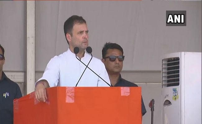 तेलंगाना में राहुल गांधी ने पीएम मोदी और टीआरएस पर साधा निशाना, कहा दोनों की साझेदारी है