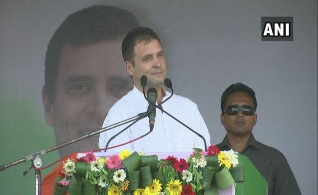 एक तरफ चौकीदार का झूठ है और दूसरी तरह कांग्रेस पार्टी का सच, तय जनता को करना है : राहुल गांधी