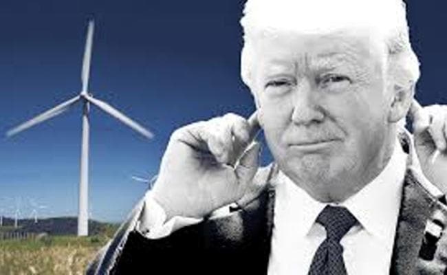 ट्रंप ने पवनचक्कियों को बताया कैंसर का कारण, सभी ने कहा, बेवकूफी भरा बयान