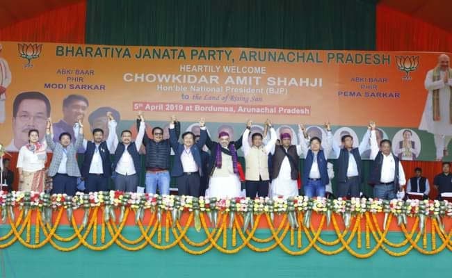 भाजपा ने नार्थ-ईस्ट में शांति और विकास की राह बनायी : अमित शाह