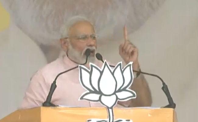 सहारनपुर में बोले पीएम मोदी- वो ‘बोटी-बोटी'' करने की धमकी देते हैं, हम ‘‘बेटी बेटी'''' के सम्मान की बात करते हैं