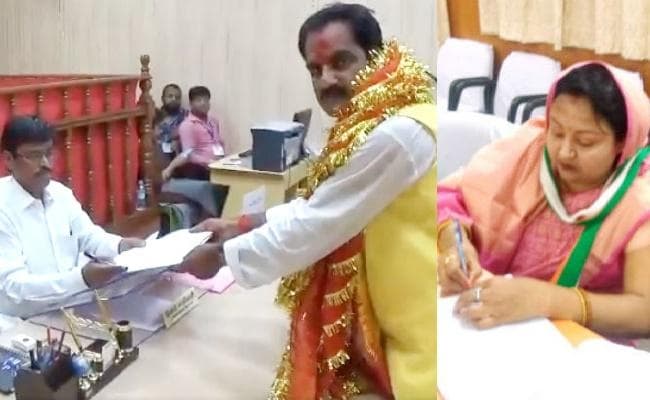 लोकसभा चुनाव : बाहुबली अनंत सिंह की पत्नी नीलम ने मुंगेर और गोपालजी ठाकुर ने दरभंगा में भरा पर्चा