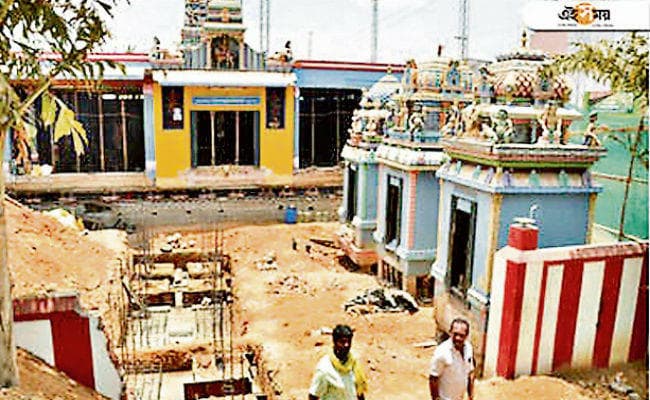 फ्लाइओवर के लिए 21 साल पुराने मंदिर को 25 फीट खिसकाया गया