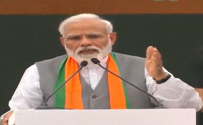 #BJPManifesto : पीएम मोदी ने कहा, विकास को जनांदोलन बनाना हमारा लक्ष्य