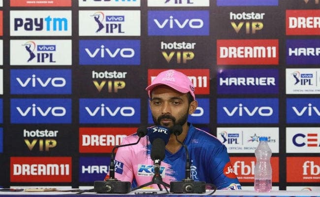 आईपीएल में शर्मनाक हार के बाद बोले राजस्‍थान के कप्‍तान रहाणे - अभी घबराने की जरूरत नहीं