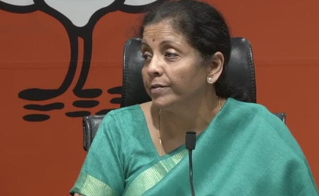 राहुल गांधी ने सुप्रीम कोर्ट की अवमानना की, राफेल विवाद पर निर्मला सीतारमण की प्रेस कॉन्फ्रेंस