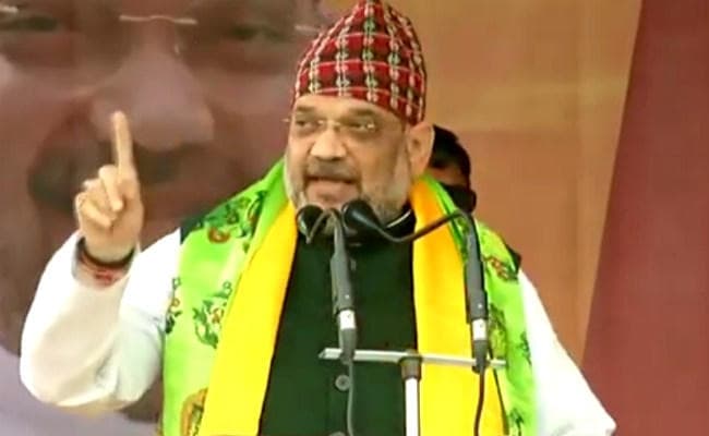अमित शाह ने बंगाल में खेला हिंदू कार्ड, कहा - पूरे बंगाल में उर्दू थोपना चाहती हैं ममता बनर्जी