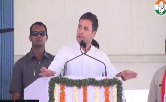 राहुल गांधी ने पीएम मोदी पर साधा निशाना , ‘चौकीदार 100 प्रतिशत चोर है’