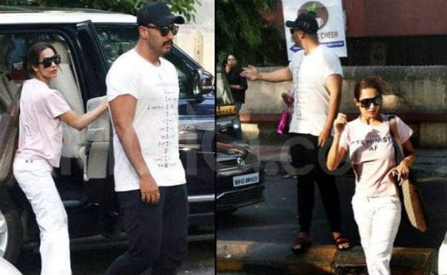 VIRAL : मालदीव की छुट्टियों से लौटकर मलाइका अरोड़ा और अर्जुन कपूर पहुंचे लीलावती अस्पताल, देखें PICS