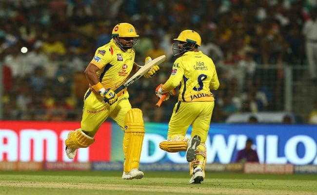 चेन्‍नई ने केकेआर को 5 विकेट से हराया, चमके ताहिर, रैना और जडेजा