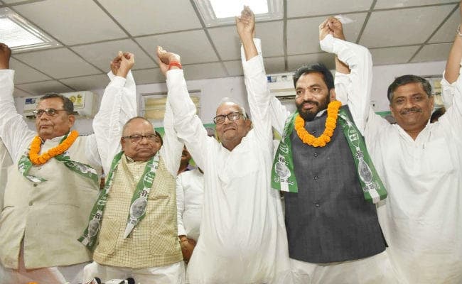 RJD नेता मंगनी लाल मंडल और राम बदन राय JDU में शामिल, कहा- आरजेडी ने की अतिपिछड़ों की उपेक्षा