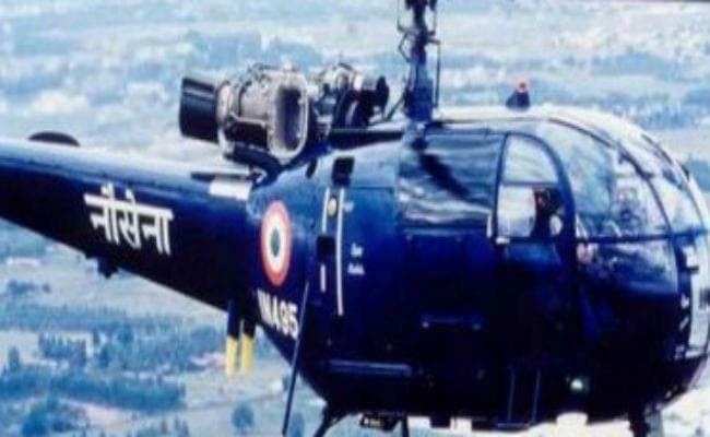 टला बड़ा हादसा: अरब सागर में गिरा भारतीय नौसेना का चेतक हेलीकॉप्टर