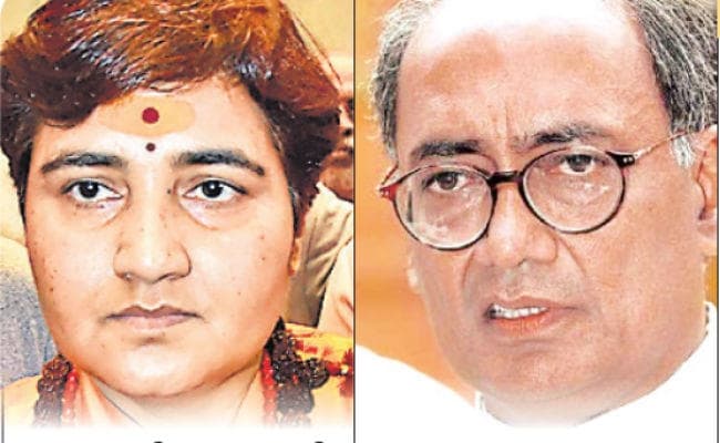 भाजपा में साध्वी प्रज्ञा, भोपाल में दिग्विजय सिंह को देंगी टक्कर, इधर ‘ताई’ के बाद ‘भाई’ ने भी किया चुनाव लड़ने से इन्कार