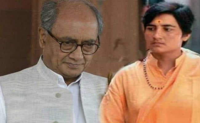 34 साल पुराने इतिहास को दोहराने की कोशिश में कांग्रेस: भोपाल में दिग्विजय और साध्वी प्रज्ञा की लड़ाई दिलचस्प मोड़ पर