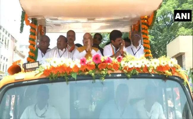 पाकिस्तान व आतंकवाद को मुंहतोड़ जवाब देने के लिए नरेंद्र मोदी को दोबारा बनायें पीएम : अमित शाह