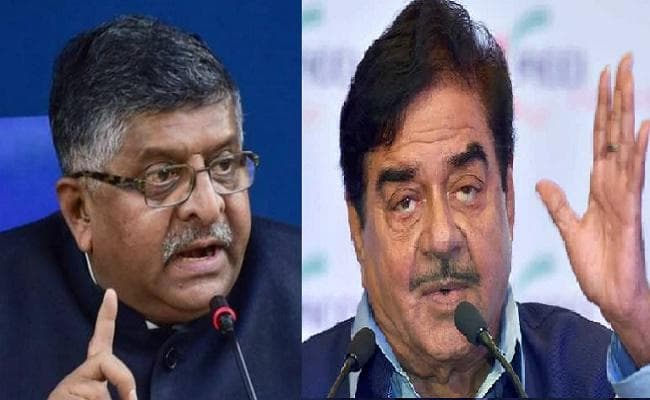 शत्रुघ्न सिन्हा की नयी पार्टी में प्रतिबद्धता को लेकर रविशंकर प्रसाद ने उठाया सवाल