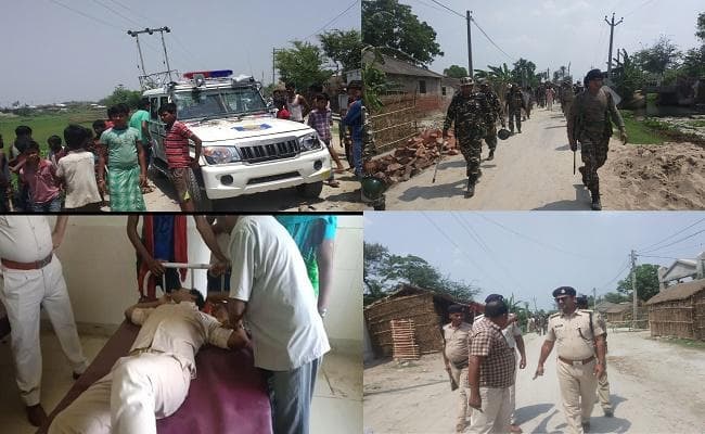 बिहार : पुलिस ने ड्राइवर को बेरहमी से पीटा, भीड़ ने जमकर काटा बवाल, जान बचा कर भागे पुलिसकर्मी