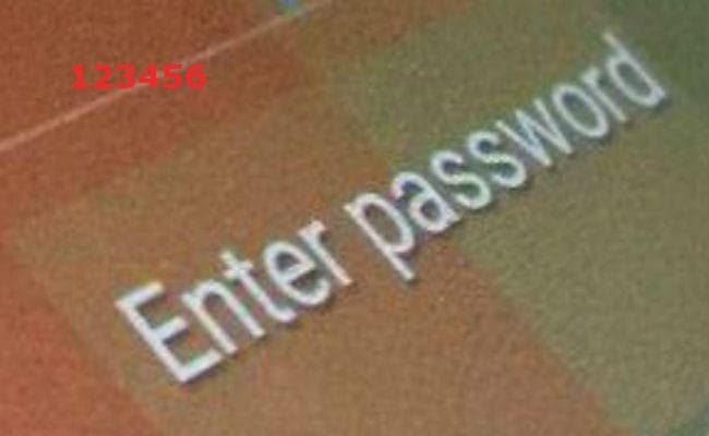 लाखों लोग पासवर्ड के तौर पर कर रहे हैं ‘123456'' का इस्तेमाल