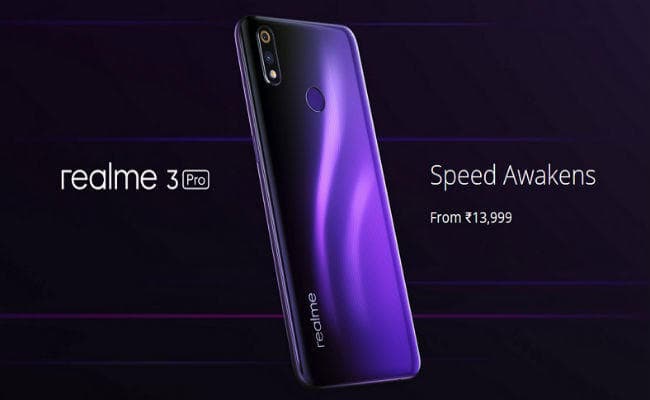 Realme 3 Pro स्मार्टफोन लॉन्च : 25MP सेल्फी कैमरा, स्नैपड्रैगन 710 प्रोसेसर के अलावा ये भी हैं खूबियां Realme 3 Pro स्मार्टफोन लॉन्च : 25MP सेल्फी कैमरा, स्नैपड्रैगन 710 प्रोसेसर के अलावा ये भी हैं खूबियां