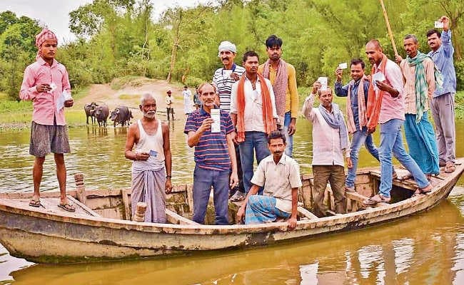 झंझारपुर लोकसभा : जिसको मिला जो साधन, उसी के बल पहुंचा मतदान करने