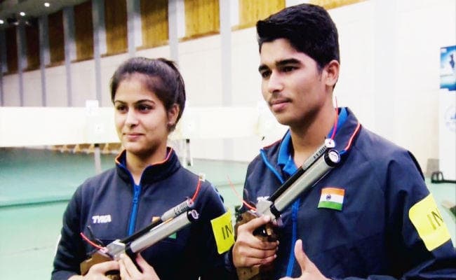 निशानेबाजी मिश्रित टीम स्पर्धाओं में भारत के युवाओं ने बनाया दबदबा, मनु भाकर और सौरव चौधरी ने जीते स्वर्ण