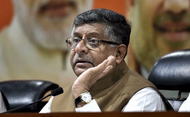 पटना : आज पर्चा दाखिल करने से पहले रोड शो करेंगे रविशंकर प्रसाद