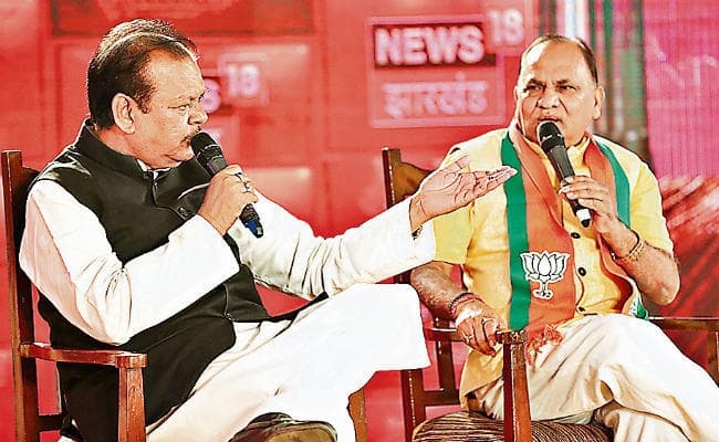 रांची : ....जब न्यूज 18 के कार्यक्रम में उलझे सुबोध-सीपी, आरोप प्रत्यारोप, दर्शकों ने किया हंगामा