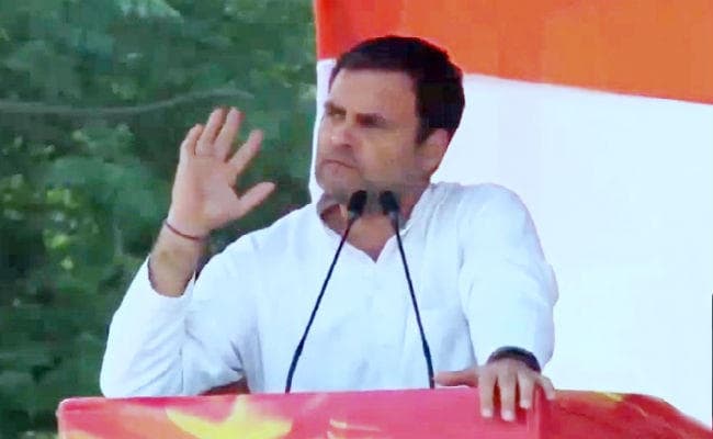 राहुल गांधी बोले- हमारी सरकार बनी तो जेल नहीं जायेंगे कर्ज नहीं लौटानेवाले किसान, बताया ”न्याय योजना का जादू”