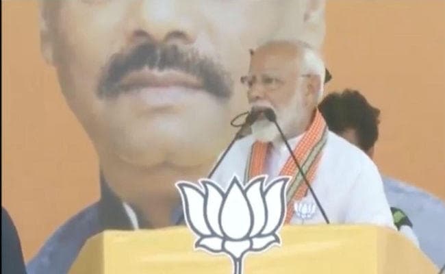 चुनावी सभा में बोले पीएम मोदी, देश को अगर खतरा महसूस हुआ तो हम सर्जिकल स्ट्राइक-एयर स्ट्राइक सब करेंगे