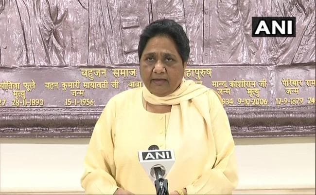 मसूद अजहर को मेहमान बनाकर रखने वाली भाजपा अब चुनाव के वक्त उसके नाम से फायदा लेना चाह रही : मायावती