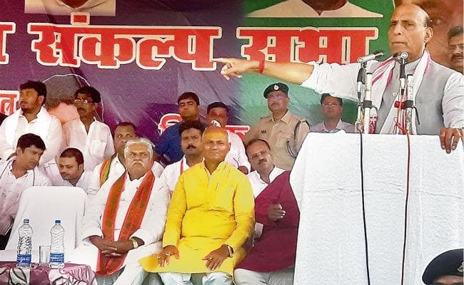 मधुबनी : हम छेड़ेंगे नहीं, जो छेड़ेगा उसे छोड़ेंगे नहीं : राजनाथ