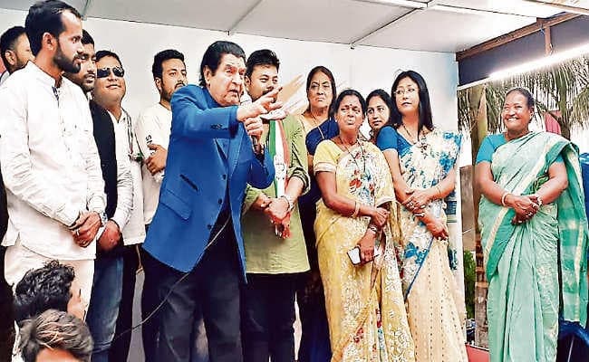 सुबोधकांत का प्रचार करने रांची पहुंचे सिने अभिनेता असरानी, कहा - भाजपा ने गरीबों की चिंता नहीं की सिर्फ अमीरों की चौकीदारी करती रही