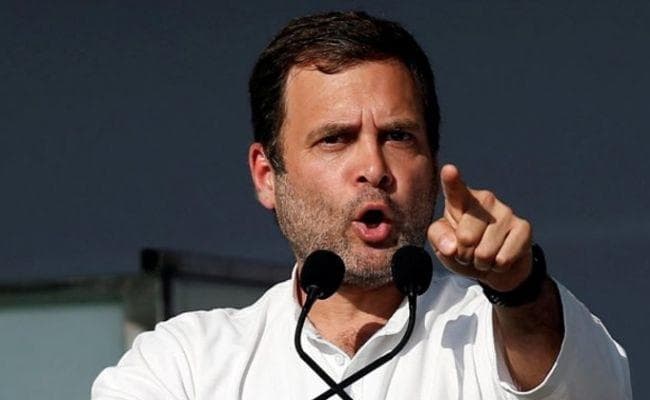 राहुल ने पीएम मोदी पर चुनावी सभा में साधा निशाना कहा, इस आदमी में दम नहीं है