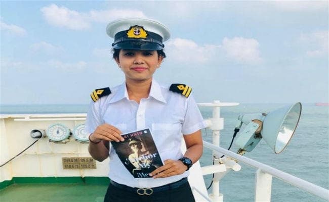 मरीन इंजीनियर न्यारी नैन के जज्बे को सलाम