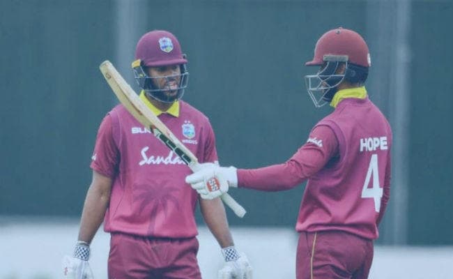कैम्पबेल और होप वनडे में साझेदारी का वर्ल्ड‍ रिकॉर्ड तोड़ने से चूके, वेस्‍टइंडीज का विशाल लक्ष्‍य