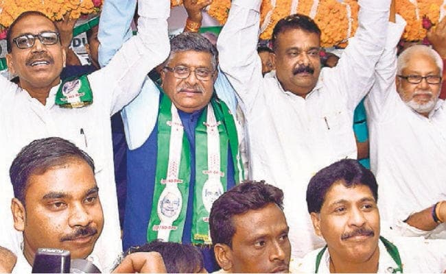 रविशंकर प्रसाद ने किया प्रचार, पटना साहिब के लिए जदयू ने झोंकी ताकत