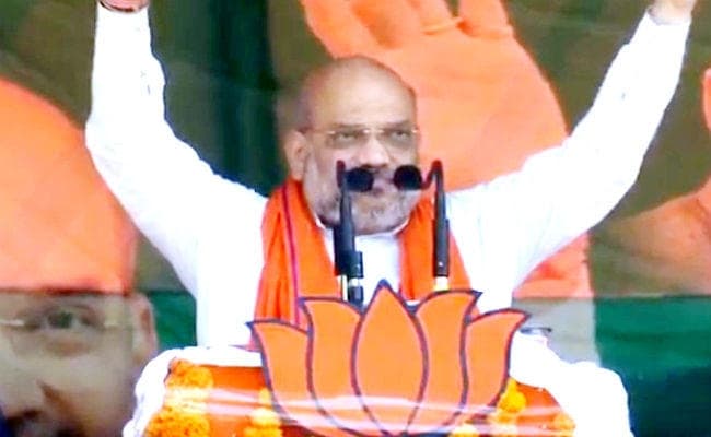 अमित शाह ने कांग्रेस-आरजेडी पर साधा निशाना, कहा- भारत के टुकड़े करनेवालों की जगह सलाखों के पीछे, ...देखें वीडियो