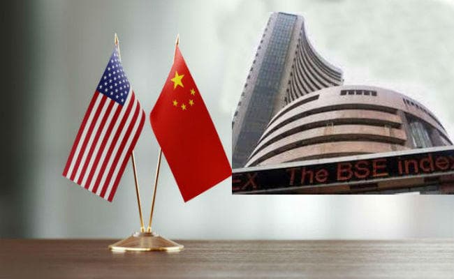 US-China ट्रेड डॉयलॉग का पटरी से उतरने के कारण 363 अंक लुढ़का सेंसेक्स
