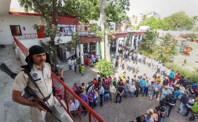 Loksabha Election 2019 : उत्तर प्रदेश में पांचवें चरण में 57.93 फीसदी मतदान